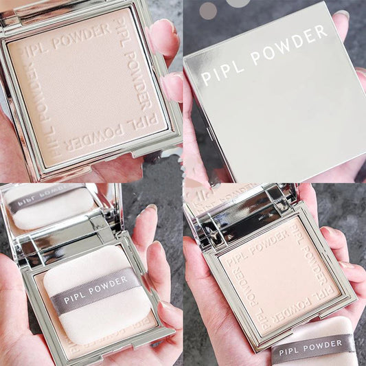 Oil Control Setting Powder Natural Face Foundation Brightening Waterproof Concealer Nude Translucent Pressed Powder Dupes Makeup