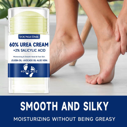 YOUNGCOME 60% Urea Foot Cream + 2% Salicylic Acid Intensive Hydrating Foot And Hand Care Moisturizing Foot Cream And Hand Cream