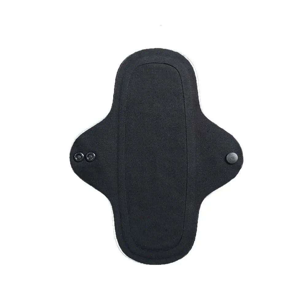Anti-Slip Washable Menstrual Cloth Pads Seamless Pure Cotton Sanitary Napkin Soft Breathable Panty Liner Night