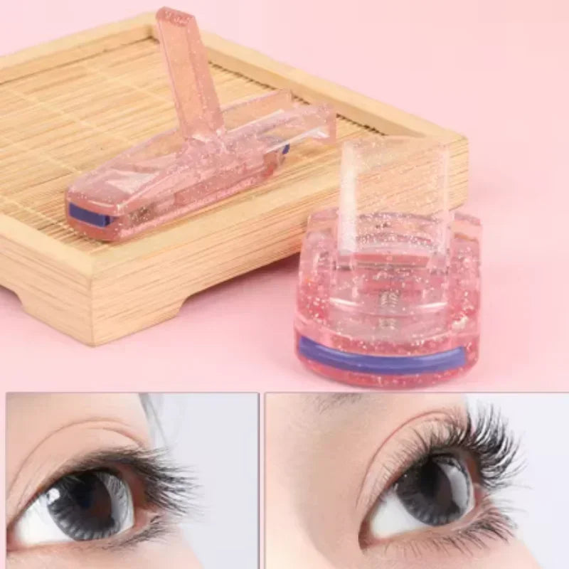 Mini Eyelash Curler Professional Multicolor Folding False Eyelashes Auxiliary Eyelash Curling Clip Beauty Cosmetic Makeup Tools