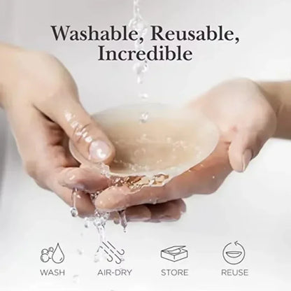 2/6/12PCS Invisible Self Adhesive Chest Paste Reusable Sticker Breast Petal Bra Pad Silicone Petal Nipple Cover