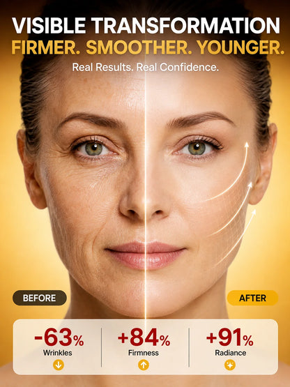 Collagen Peptide Serum for Face Hydrating Skin Renewal Essence Smooth Looking Skin Beauty Treatment.Unisex
