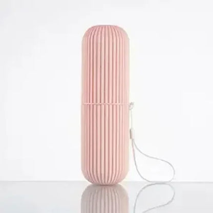 1/2pcs Portable Toothbrush Cup Bathroom Toothpaste Holder Storage Case Box Organizer Travel Toiletries Storage Cup