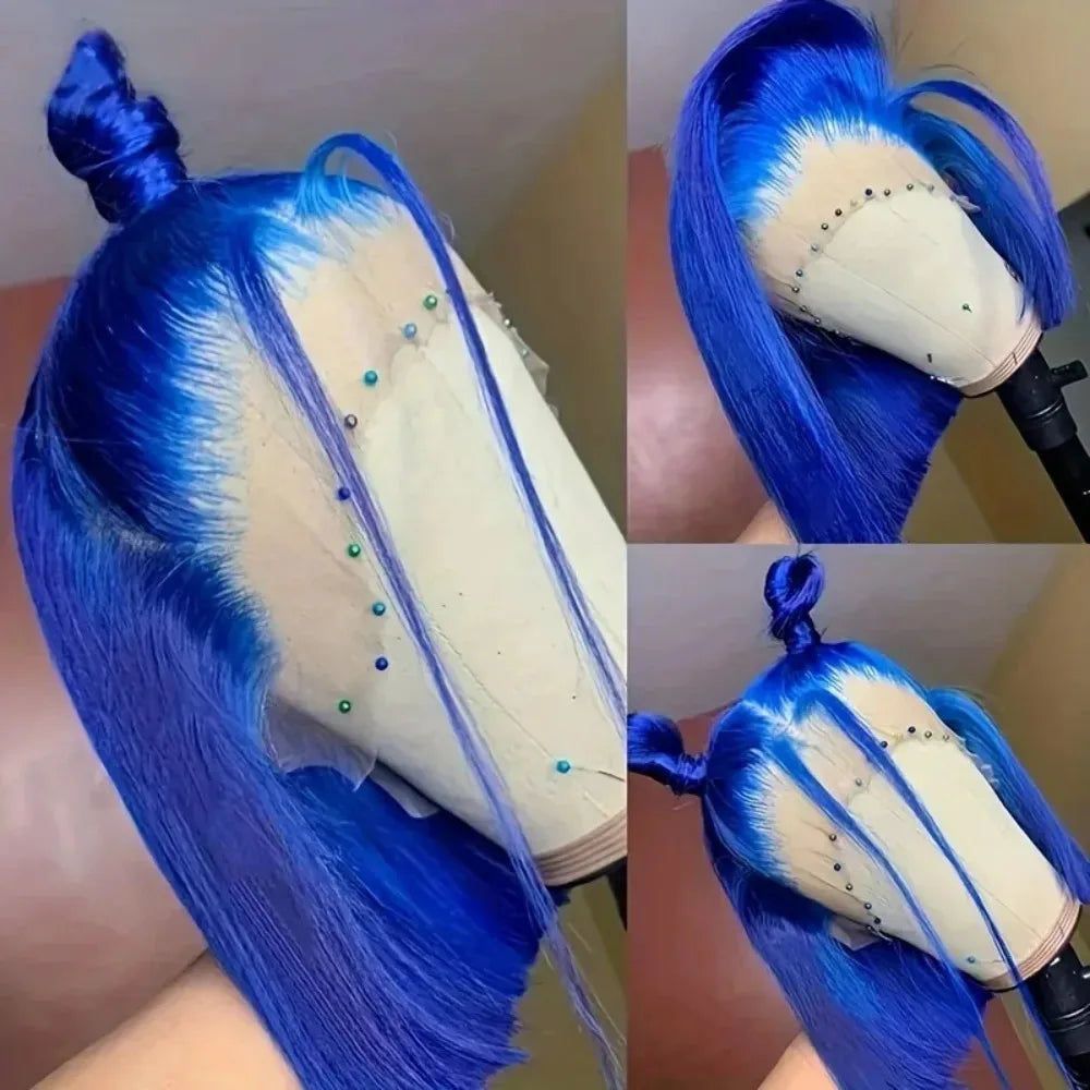 613 Blonde 13x4 Hd Lace Front Wig Layered Straight Natural Hairline Glueless Synthetic High Quality Cheap Lace Wig For Women