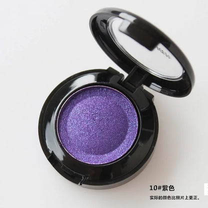 Fashion Nude Eyeshadow Makeup Matte Shimmer Eye Shadow Palette Make Up Glitter Eyeshadow With Brush Mirror 133#