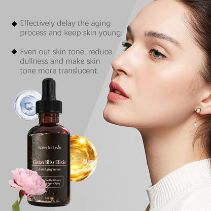 Botax Bliss Elixir Anti-Aging Serum with Bee Venom, Hyaluronic Acid & Retinol, Replenishes and Reclaims Youthful Vibrancy