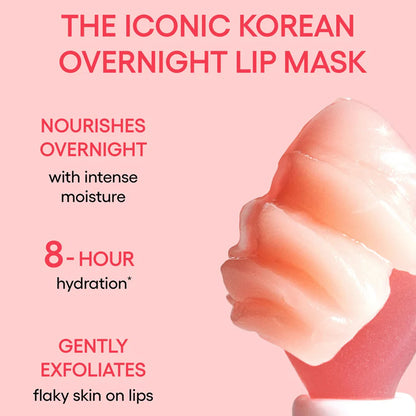 Laneige Lip Sleeping Mask 20g,Long-Lasting Hydration,Gel-Cream Texture,Nighttime Lip Care,Korean Skincare,Korean Makeup