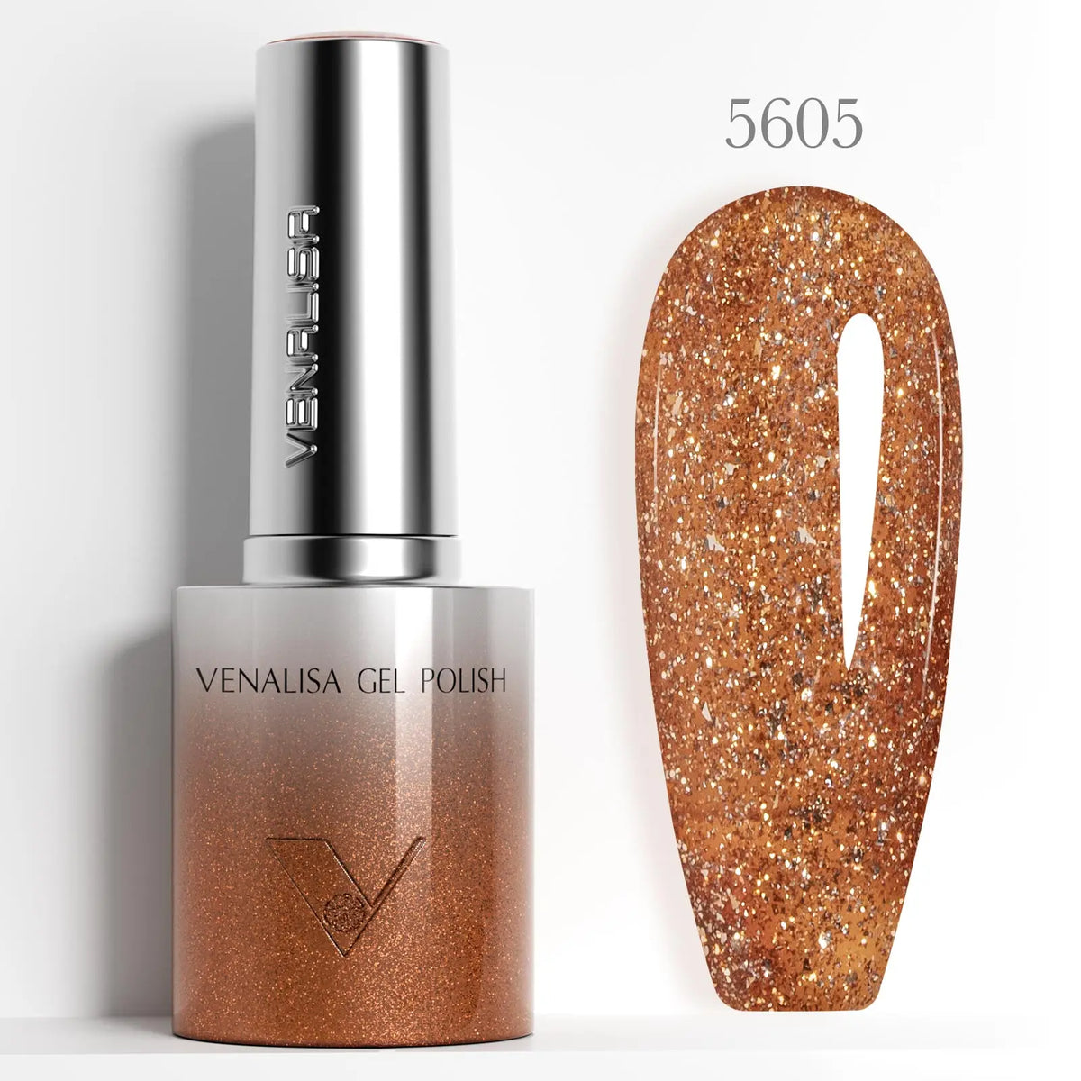 10ml Venalisa Hema Free TPO Free Gel Nail Polish Christmas New Year Soak Off Glitter Red Colors Cat Eye Magnet Nail Gel Polish