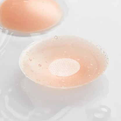 12pcs Women Invisible Nipple Cover Stickers Self-adhesive Chest Breast Petals Silicone Lift Up Paddings Reusable Patch Bra Pads