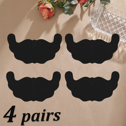 2/4 Pairs Lace U Shaped Breast Lift Tape Women Anti Sagging Adhesive Bra Pads Invisible Push Up Nipple Covers For Backless Dress