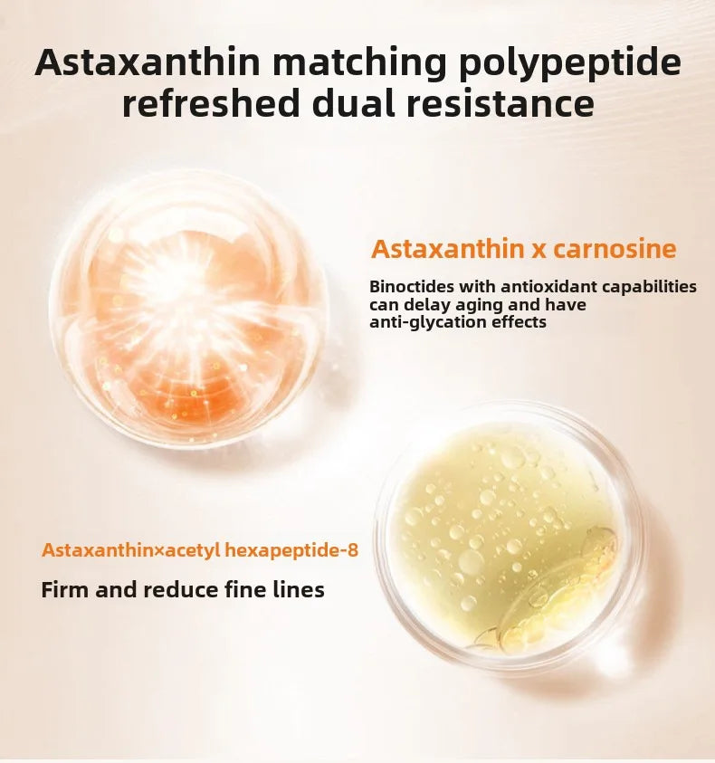 28pcs/set Astaxanthin Collagen Serum Set Moisturising Whitening Wrinkle Reducing Anti-Ageing Serum Face Beauty Skin Care