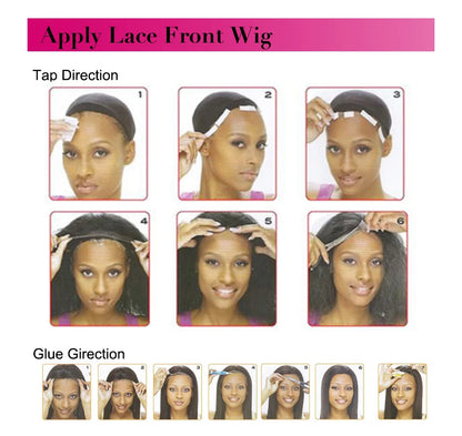 Synthetic Blonde Lace Front Braid Wigs Ombre Blonde Double Braid With Dark Roots Heat Resistant Fiber Braid Baby Hair Wigs