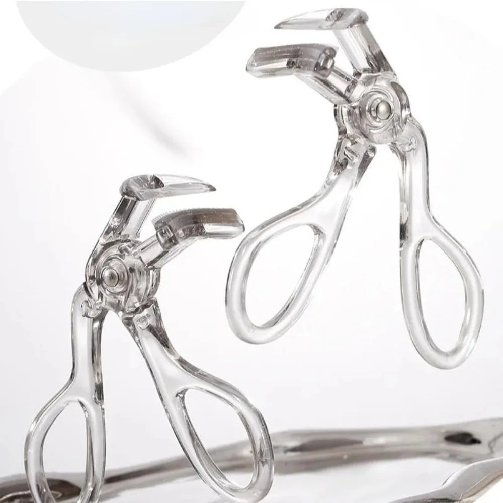 Portable Wide-Angle Eyelash Curler with Built-in Comb - for All Eye Shapes | Beginner-Friendly & Battery-Free (Travel Must-Have)