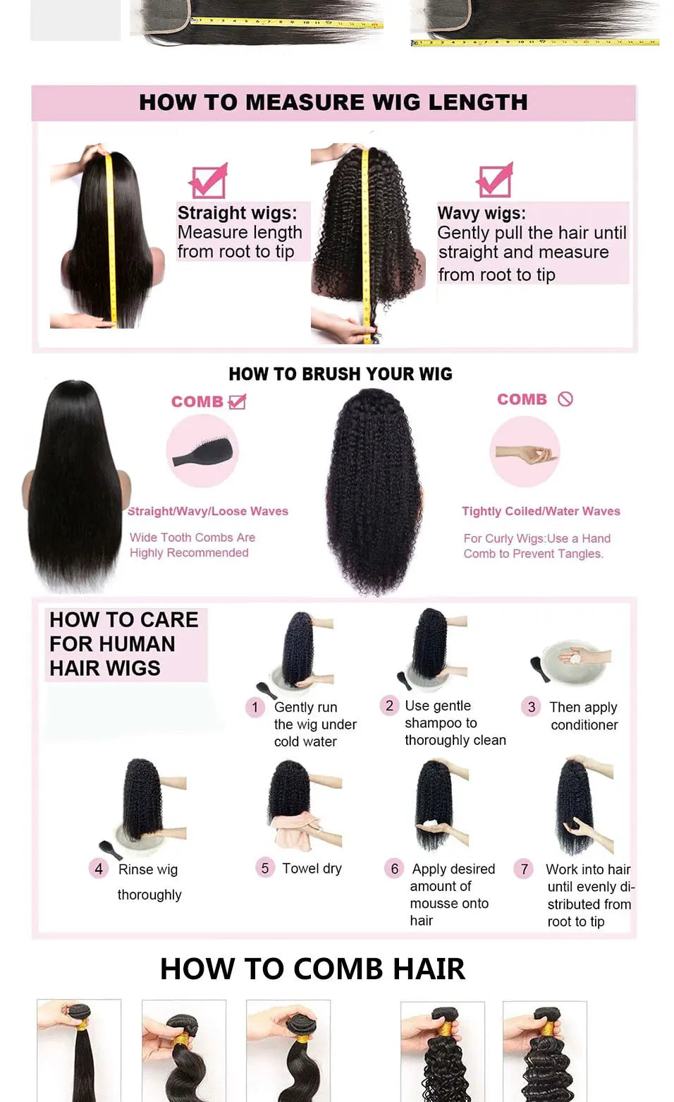 210 Density Deep Wave Human Hair Wigs 13x4 Transparent Lace Front Deep Curly Wigs Pre Plucked Virgin Raw Real Human Hair Wigs