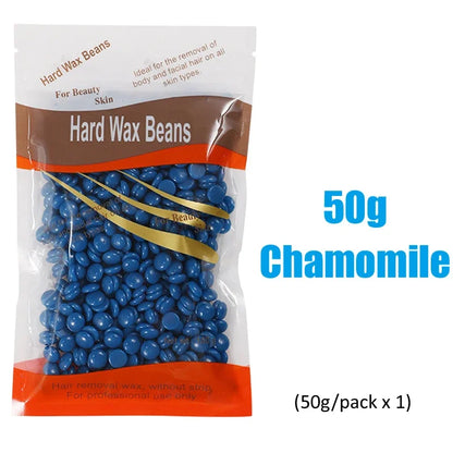 50/200/500g Painless Hard Wax Beans Depilatory Wax Beads Effective Hair Removal For Face Leg Bikini Body Home Wax Kit Supply