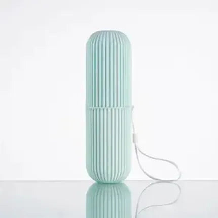 1/2pcs Portable Toothbrush Cup Bathroom Toothpaste Holder Storage Case Box Organizer Travel Toiletries Storage Cup
