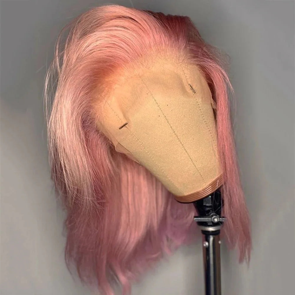 613 Blonde 13x4 Hd Lace Front Wig Layered Straight Natural Hairline Glueless Synthetic High Quality Cheap Lace Wig For Women