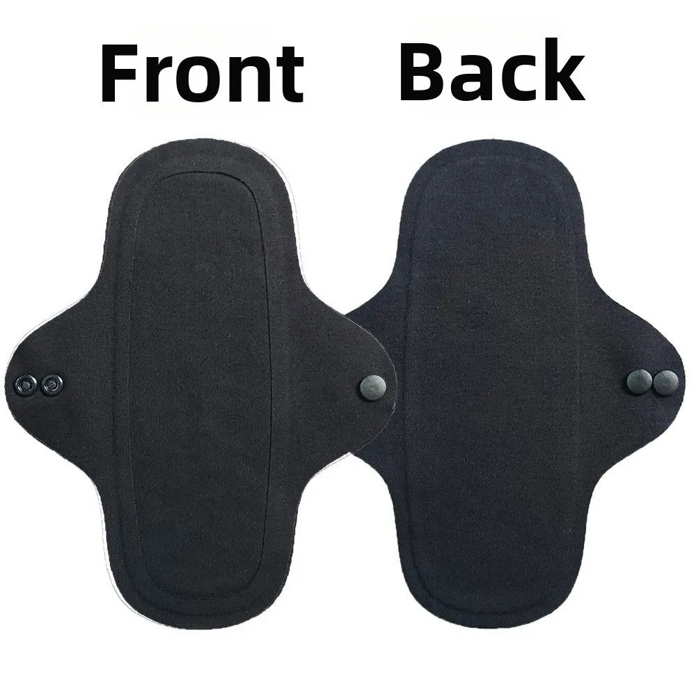 Gasket Washable Menstrual Cloth Pads Seamless Reusable Sanitary Napkin Soft Pure Cotton Nursing Pad for Women Adult Elderly