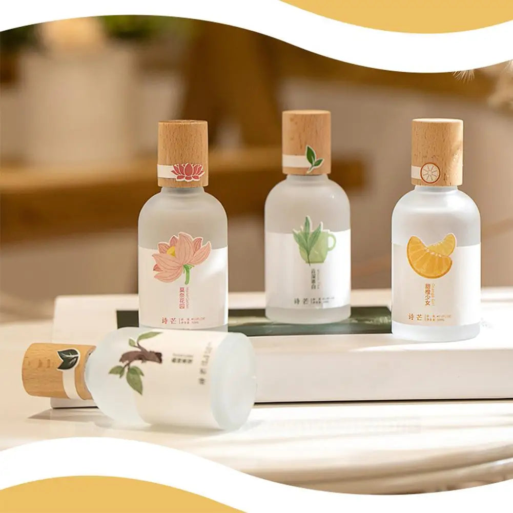 Fresh Natural Fragrance Rose Jasmine Peach Orange Flower Essential Oils Lasting Citrus Fruity Charming Eau De Toilette