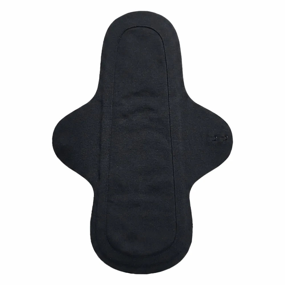 Anti-Slip Washable Menstrual Cloth Pads Seamless Pure Cotton Sanitary Napkin Soft Breathable Panty Liner Night