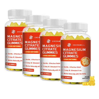 Magnesium Citrate Gummies - Promate Relaxation, Bone Health, Sleep, Heart Health, Nerves, Muscles, and Metabolism, 60 Gummy