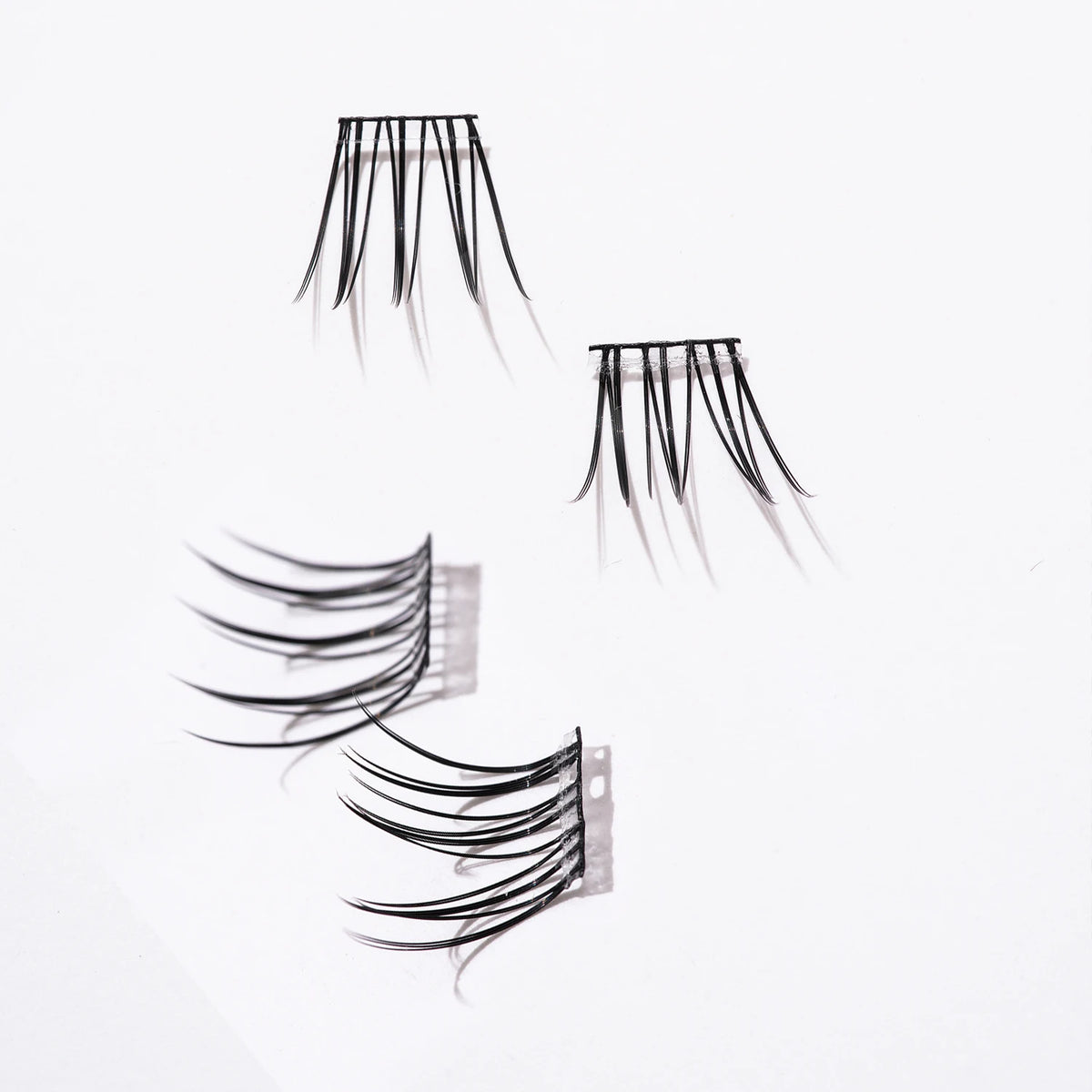 90duo Girl Group Eye Nature Trilogy Comics False Eyelash,Soft And Light, Single Cluster Of DIY Eyelashes