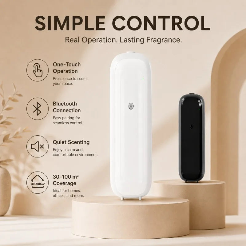 NAMSTE 100m³ Wall Plug Aroma Diffuser Smart Fragrance Diffuser for Home Smell Distributor Air Freshener Automatic Oil Diffuser