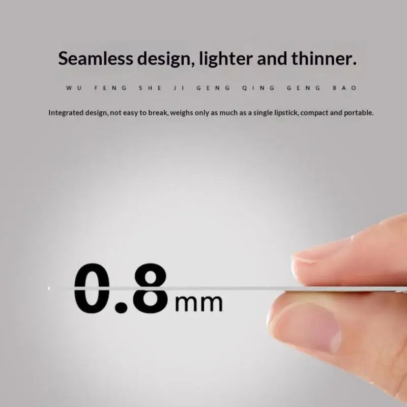 1Pc Portable Mini Stainless Steel Unbreakable Makeup Pocket Mirror Cosmetic.~