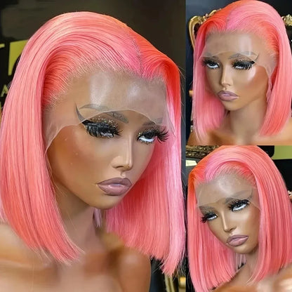 613 Blonde 13x4 Hd Lace Front Wig Layered Straight Natural Hairline Glueless Synthetic High Quality Cheap Lace Wig For Women