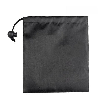 New Drawst Closure Drawstring Storage Pouch Portable Nylon Drawstring Bags Waterproof Black Makeup Bags Lipstick Storage