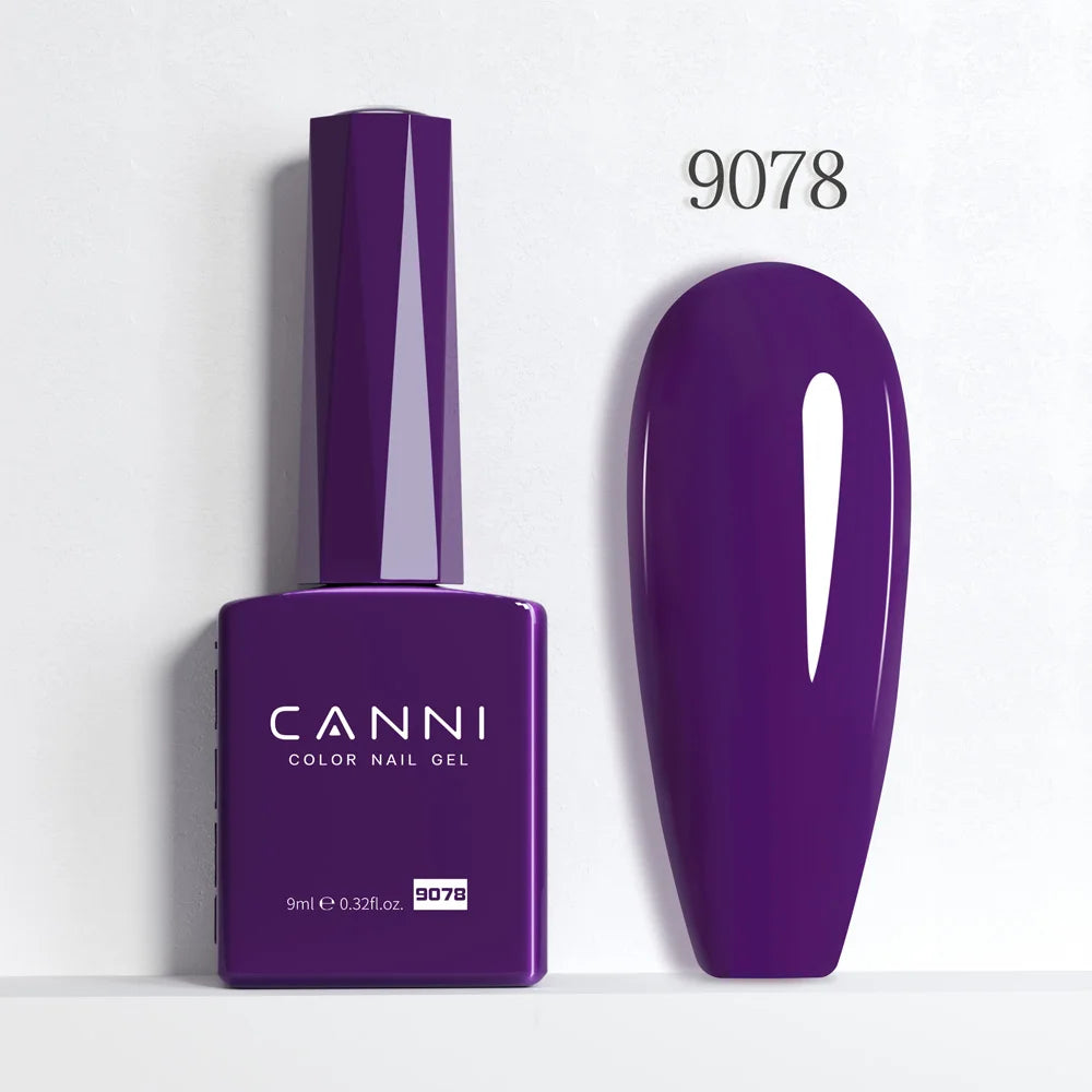 CANNI Gel Nail Polish TPO/HEMA FREE Gorgeous Christmas Red Color Winter Nails Full Coverage Soak Off UV LED Semi Permanent Gel