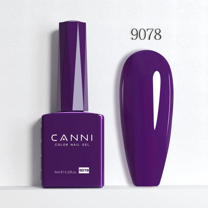 CANNI Gel Nail Polish TPO/HEMA FREE Gorgeous Christmas Red Color Winter Nails Full Coverage Soak Off UV LED Semi Permanent Gel