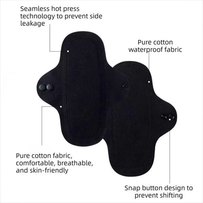 Diaper Washable Menstrual Cloth Pads Seamless Reusable Sanitary Napkin Large Capacity Soft Panty Liner Incontinence