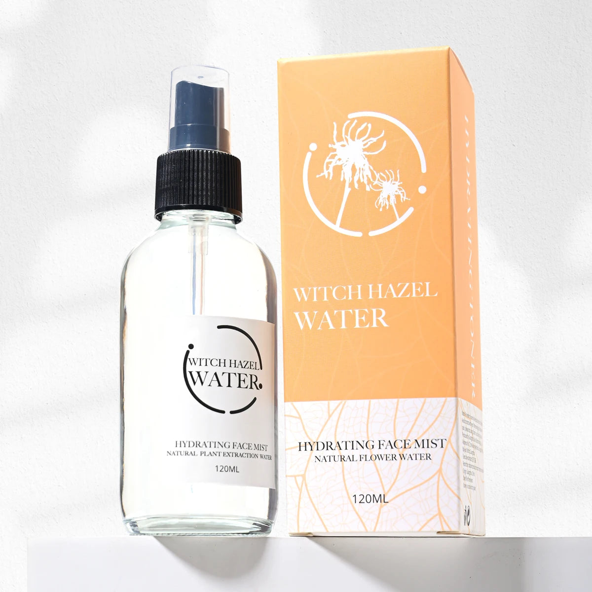 Golden Willow Facial Moisturizing and Brightening Pore-Tightening Toner, 120ml Plant Extract Essence Pre-Makeup Hydrating Toner, Refreshing Texture, Non-Sticky and Easy to Absorb