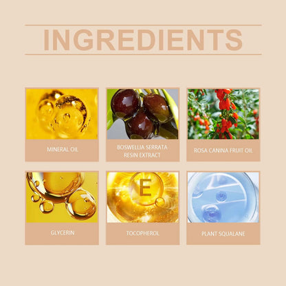 Moisturizing Squalane Rosehip Face Oil Lifting Firming Fade Fine Lines Smoothing Nourishing Skin Rejuvenation Facial Care Oil
