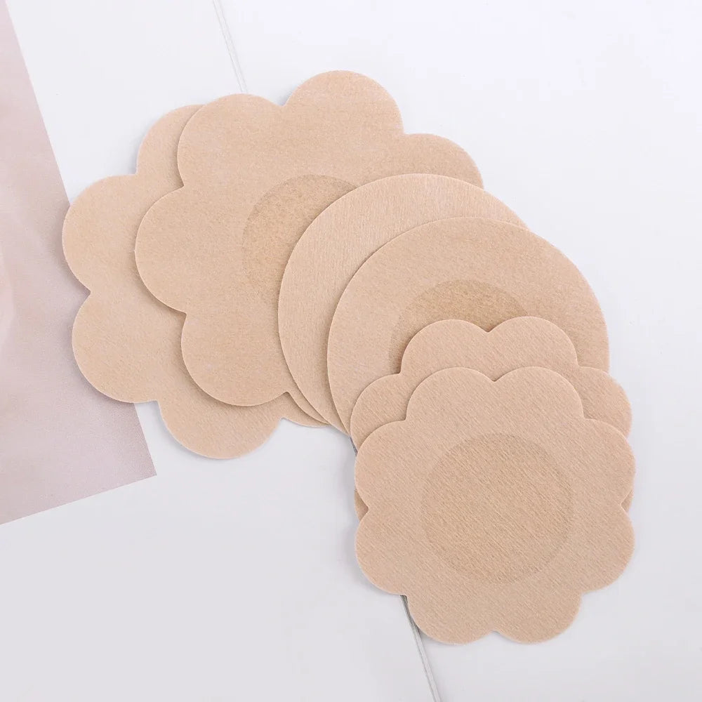 50/200pcs Nipple Cover Stickers Women Breast Lift Tape Pasties Invisible Self-Adhesive Disposable Bra Padding Chest Paste Patch