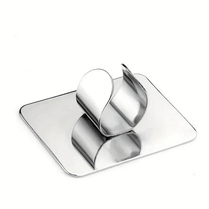 Stainless Steel Cosmetic Mixing Palette With Mini Foundation Spatula Professional Makeup Blending Tray For Liquid Foundation
