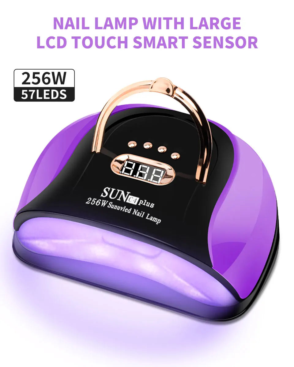 Professional UV LED Nail Lamp for Drying Nails, Gel Varnish Dryer with 57/36 LEDs, Ice Lamp for Manicure Art Salon Tools