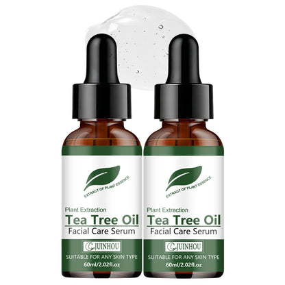 JUINHOU Green Tea Oil Hydration Facial Serum Cleans Brighten Smooth Skin Makes Skin Plump and Elastic Suitable for Everyone