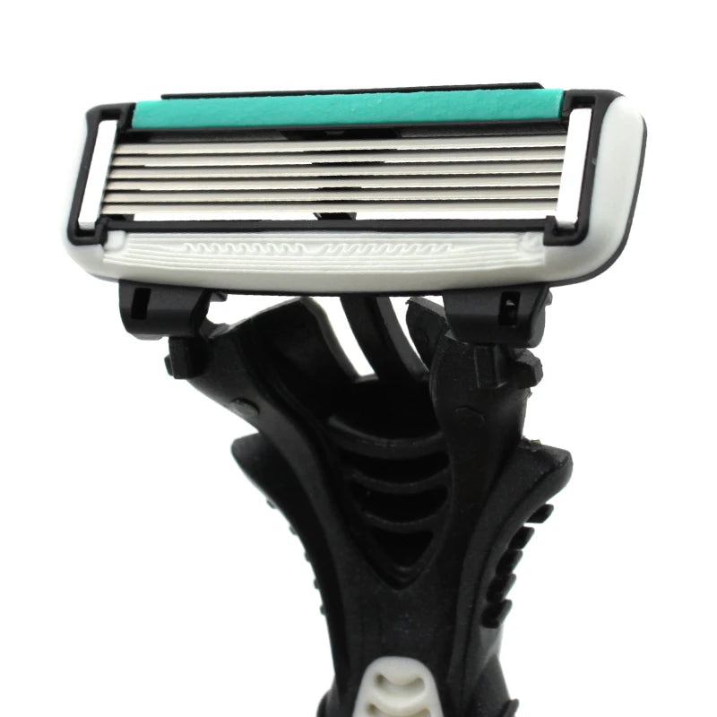 1pc/3pcs/5pcs High-Quality Manual Razor – 6-Layer Sharp Blades for Smooth & Comfortable Shaving for Men’s Grooming & Daily Use