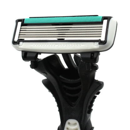 1pc/3pcs/5pcs High-Quality Manual Razor – 6-Layer Sharp Blades for Smooth & Comfortable Shaving for Men’s Grooming & Daily Use