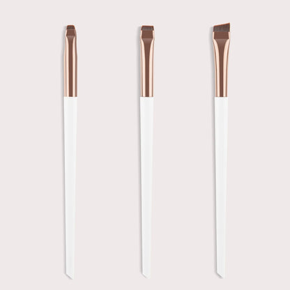 Eyeliner Brush Brow Tint Brushes Eyebrow Brushes Set Fine Angled Point Angled Slanted Tinting Ultra Thin Flat Makeup Premium Eye