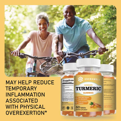 Turmeric Gummies, Boosts Immunity, Promotes Skin Health, Improves Mobility, Improves Blood Circulation, Regulates Blood Lipids