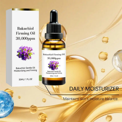 Natural Bakuchiol Facial Oil Deep Nourishing Elasticity Repair Skin Serum Hydrating Brightening Anti Wrinkle Skin Care 30ml