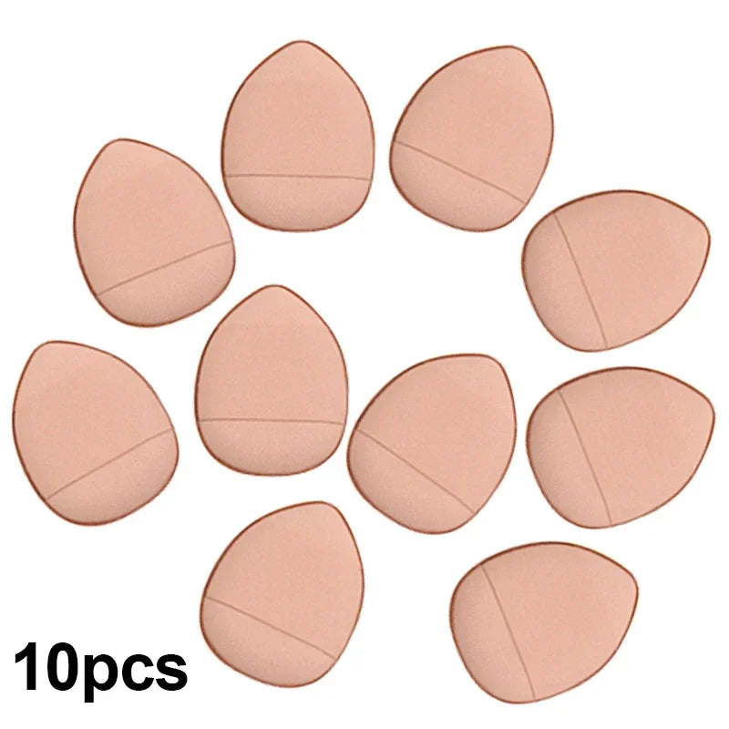 CNK 5/10Pcs Mini Finger Puff Foundation Small Air Cushion Powder Sponge Face Concealer BB Cream Cosmetic Applicator Makeup Tool