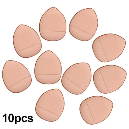 CNK 5/10Pcs Mini Finger Puff Foundation Small Air Cushion Powder Sponge Face Concealer BB Cream Cosmetic Applicator Makeup Tool