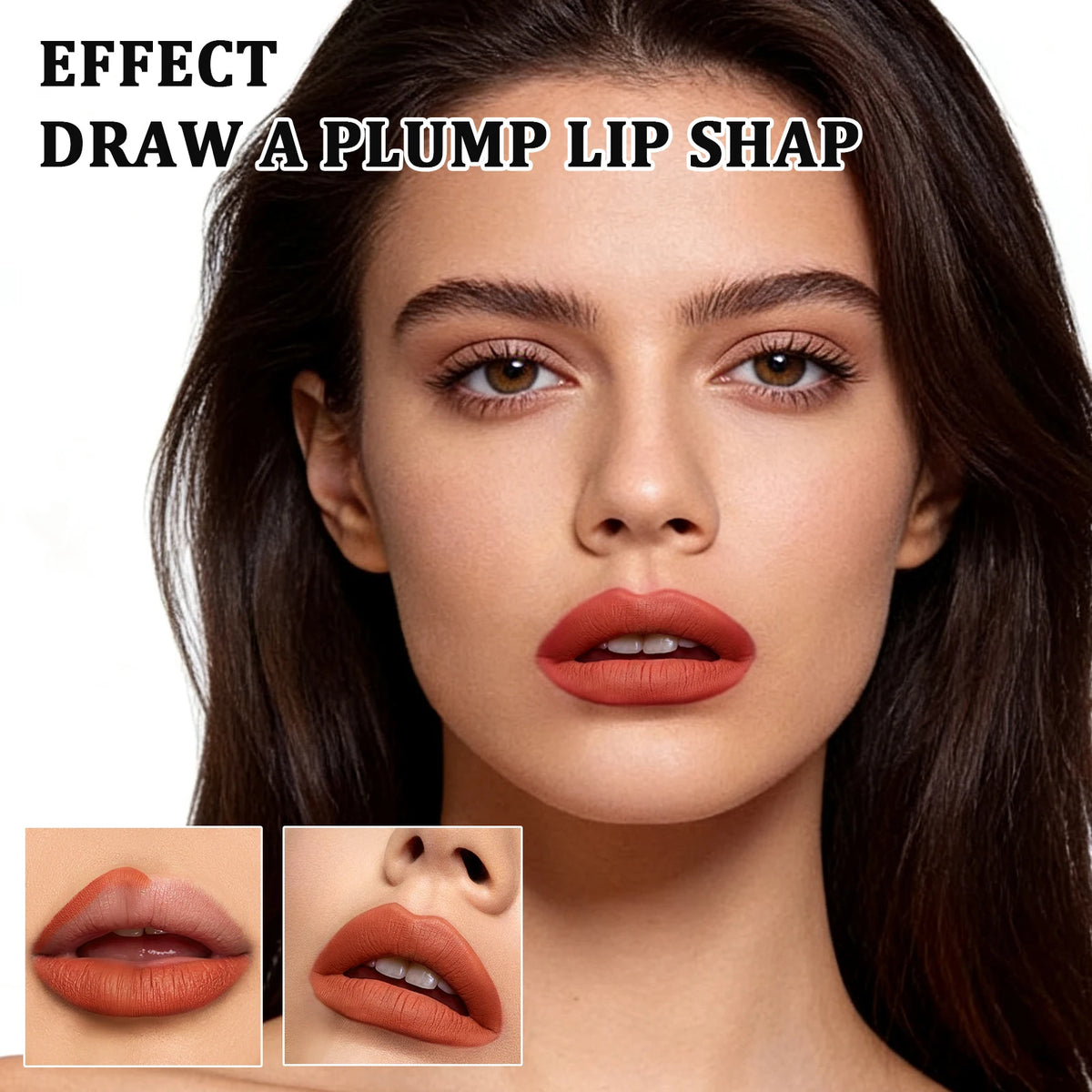 ZaiDoc 3 Colors Lip Liner Pencil Set Long Lasting Waterproof Smudge Proof Smooth Lip Pencil Natural Finish Daily Makeup