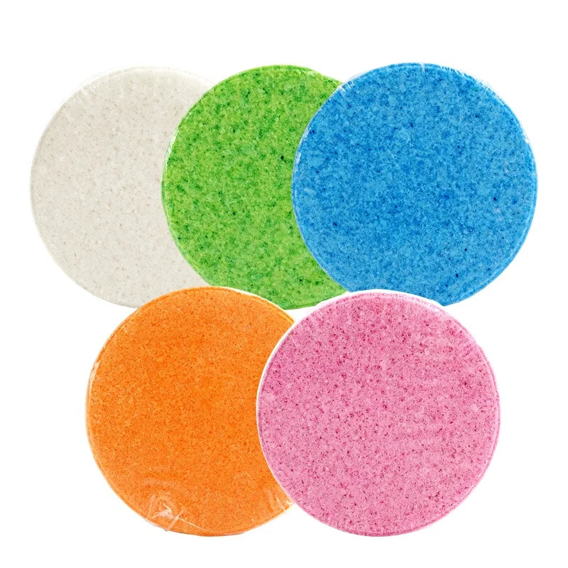 Shower Steamers 5 Pack – Scented Shower Bombs with Refreshing Aroma, Home Spa Fizzies for Daily Bath