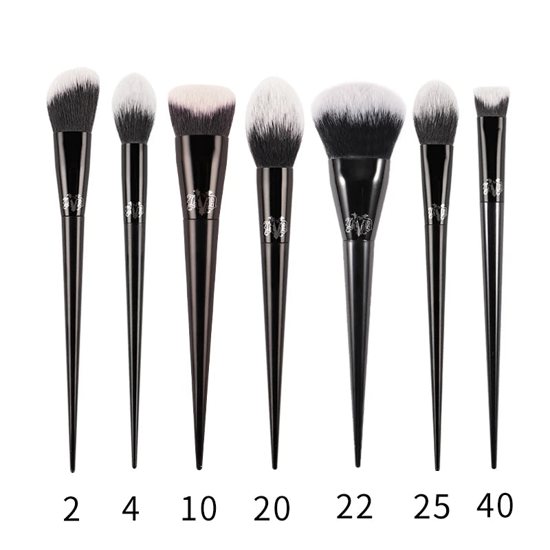 Kat Von D  Makeup Brush Set & Kit Foundation Blush Highlight Concealer Powder Sculpting Eyeshadow Brush KVD Brand Makeup Brush