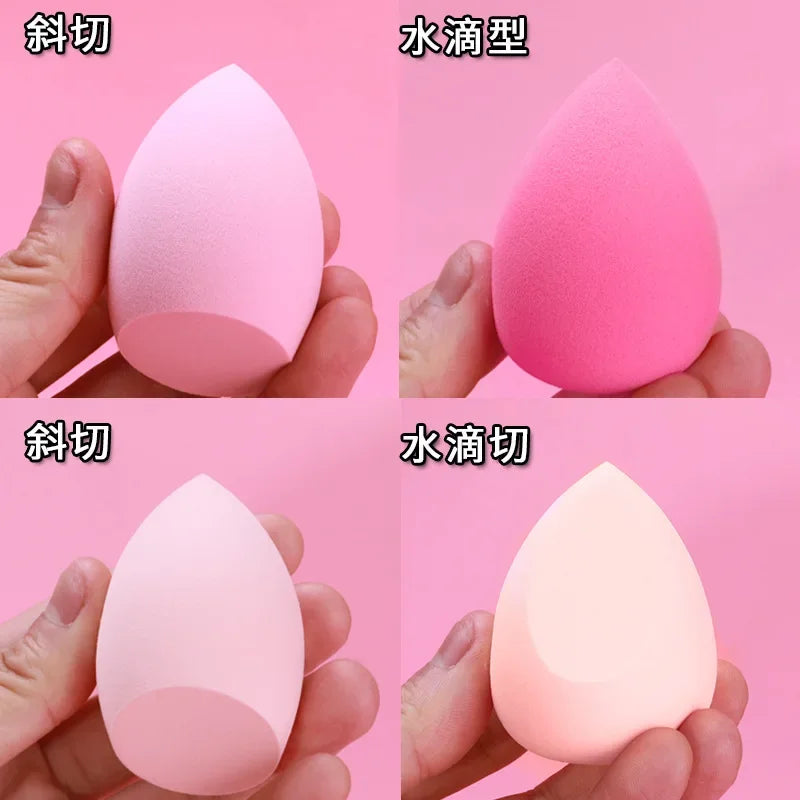 4/12Pcs Beauty Egg Makeup Blender Cosmetic Puff Makeup Sponge Cushion Foundation Powder Sponge Beauty Tool Women Make Up